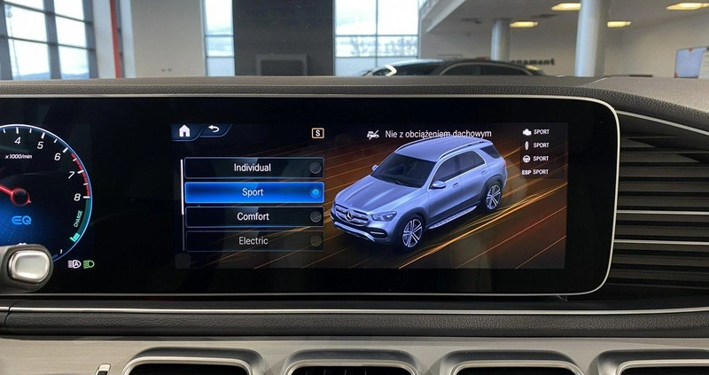 Mercedes-Benz GLE cena 304900 przebieg: 39000, rok produkcji 2021 z Oleszyce małe 781